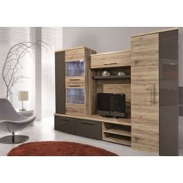 Obývací stěna dub san remo KN224