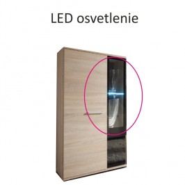 LED osvětlení ve stylovém moderním podbarvení SALSA-SALESA