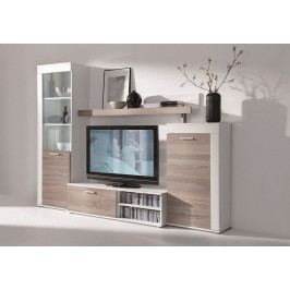 Obývací stěna v trendy dekoru dub sonoma lanýž KN177