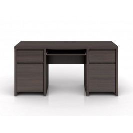 Psací stůl KASPIAN BIU2D2S/160 wenge