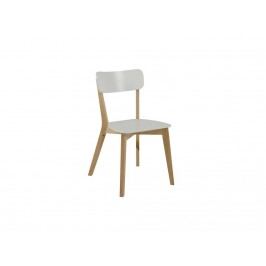 Jídelní židle dřevěná Corby, bříza/bílá - výprodej SCHDN0000064180S SCANDI+